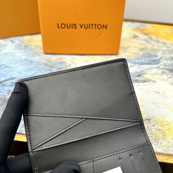 LVコピーウォレット素材ディテール